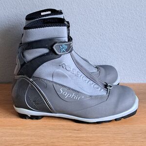 Rossignol Saphir 5 NNN Cross-Country Ski Boots Womens EU 38 8 Dual Density Gray